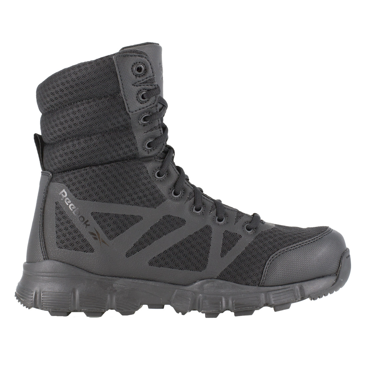 Reebok Tactical Men's 8 Inch Dauntless Ultra Light Size Zip Boot Black RB8720-Tactical Gear UK