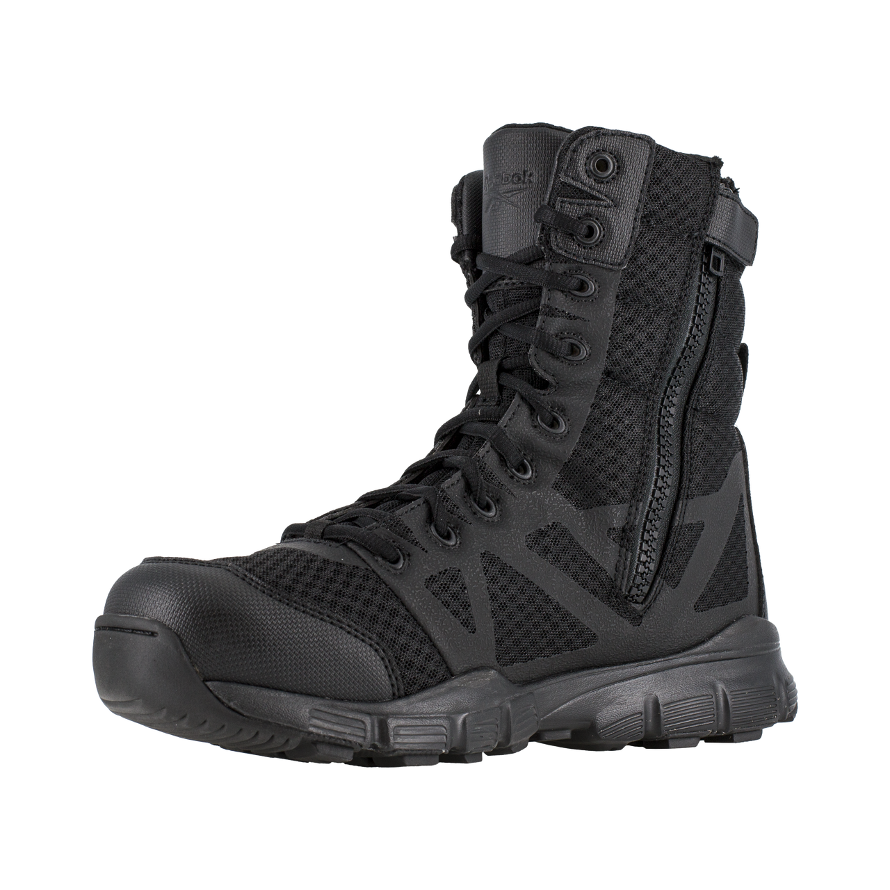Reebok Tactical Men's 8 Inch Dauntless Ultra Light Size Zip Boot Black RB8720-Tactical Gear UK