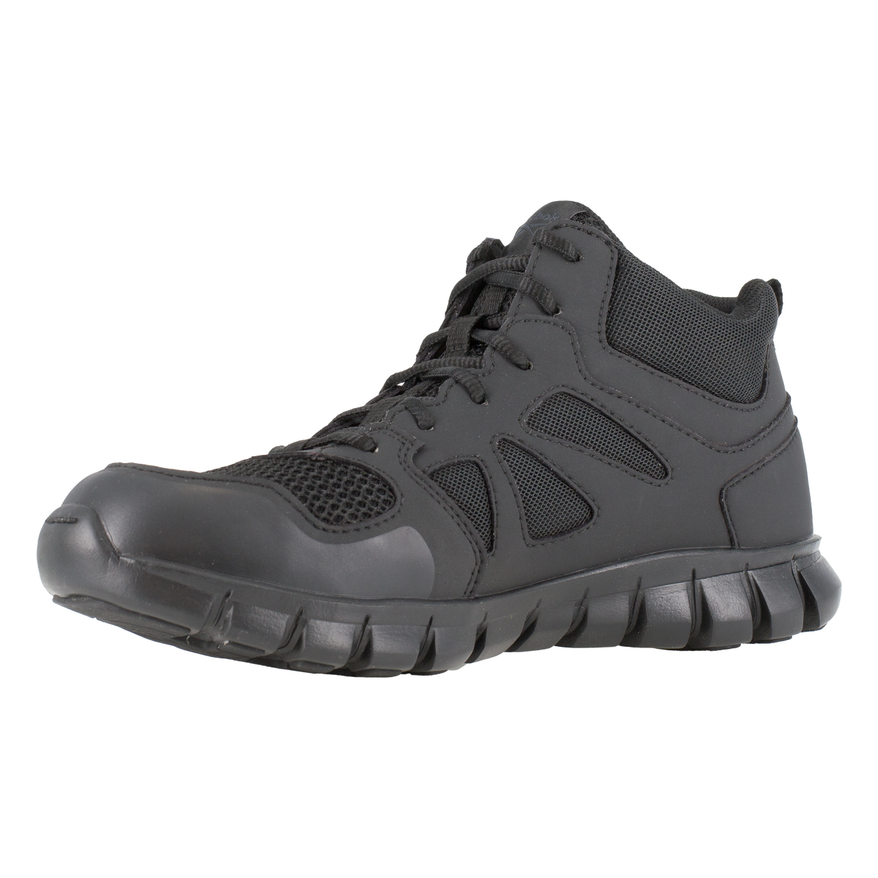 Reebok Tactical Men's Sublite Cushion Tactical Mid Cut Boot Black RB8405-Tactical Gear UK