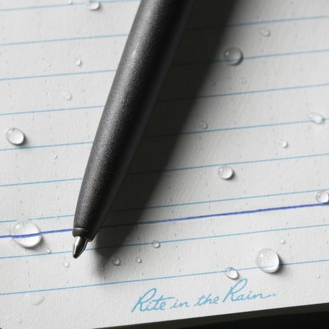 Rite in the Rain All Weather Clicker Metal Pen No. 97 Matte Black-Tactical Gear UK