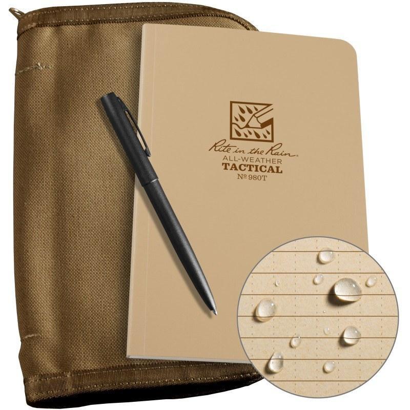 Rite in the Rain No.980T-KIT Tactical Field Book Kit Tan-Tactical Gear UK