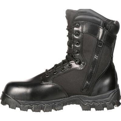 Rocky Boots 8" Alpha Force SideZip Waterproof Public Service Boot-Tactical Gear UK