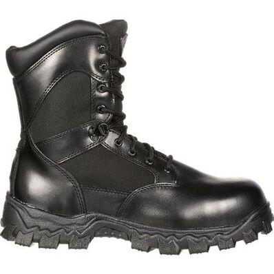 Rocky Boots 8" Alpha Force SideZip Waterproof Public Service Boot-Tactical Gear UK