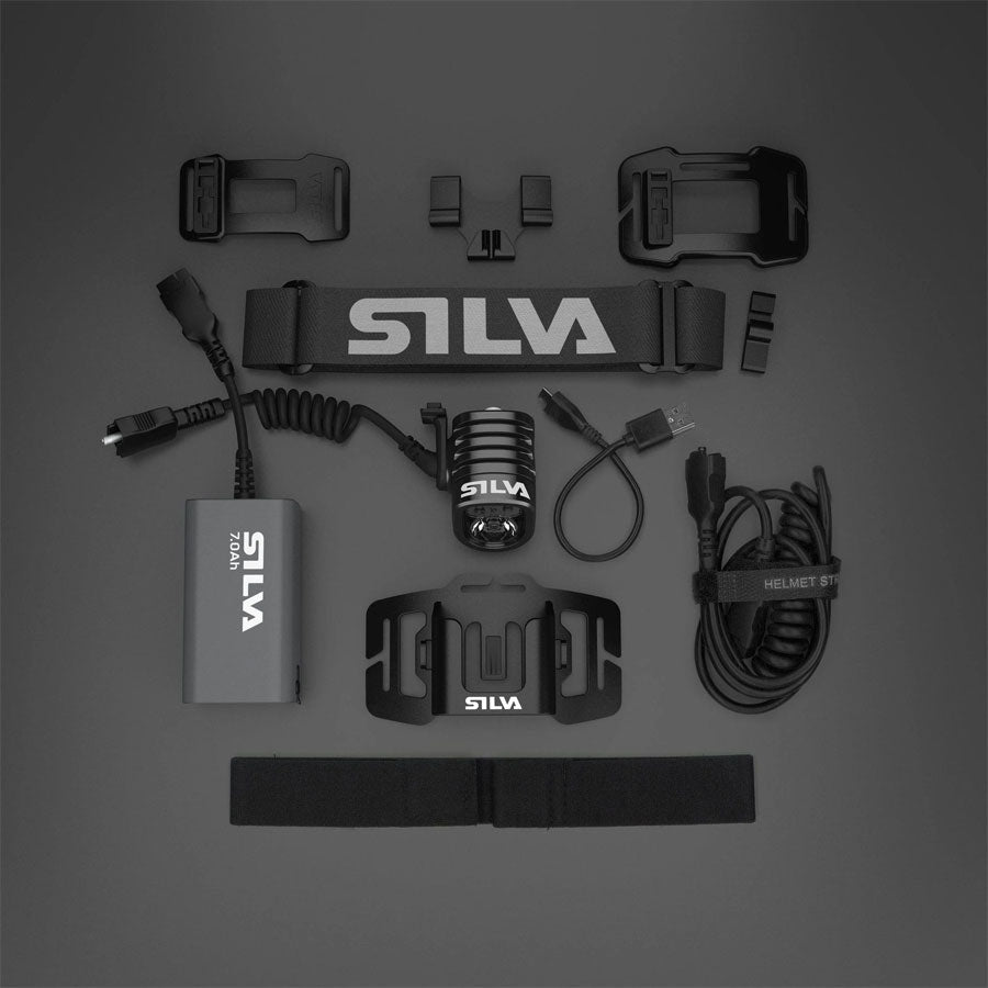 Silva Exceed 4X Multiple Mounting 2300 Lumens Rechargeable Headlamp-Tactical Gear UK