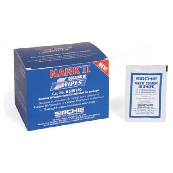 Sirchie Cocaine ID Swipes, Box of 50-Tactical Gear UK