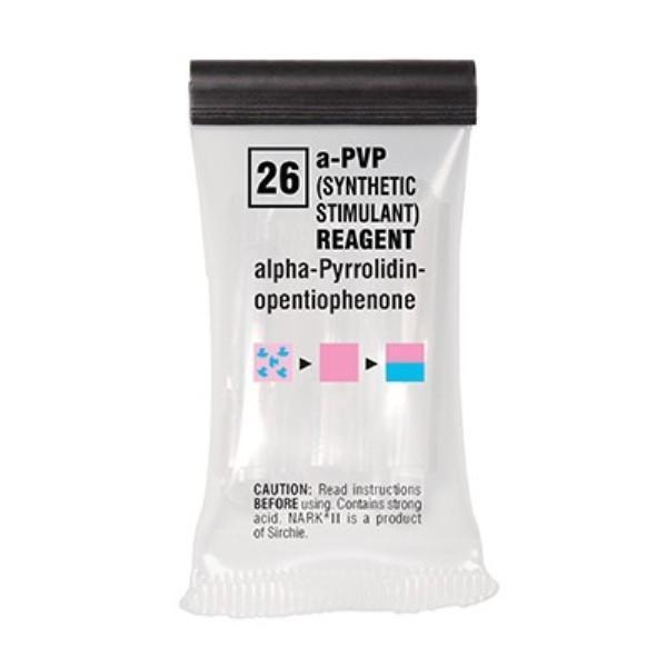 Sirchie NARK II a-PVP Bath Salts Reagent, Box of 10 Tests-Tactical Gear UK