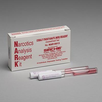 Sirchie NARK Modified Cobalt-Thiocyanate Reagent (Cocaine Freebase/Crack) 10 Pack-Tactical Gear UK
