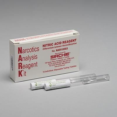 Sirchie NARK Nitric Acid Reagent (Heroin/Morphine) 10 Pack-Tactical Gear UK