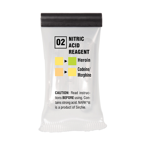 Sirchie NARKII Test 02-Nitric Acid/ Box of 10-Tactical Gear UK