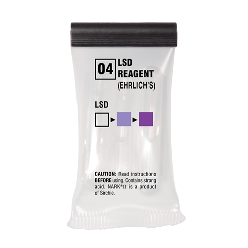 Sirchie NARKII Test 04-Lysergic Acid Diethylamide/ Box of 10-Tactical Gear UK