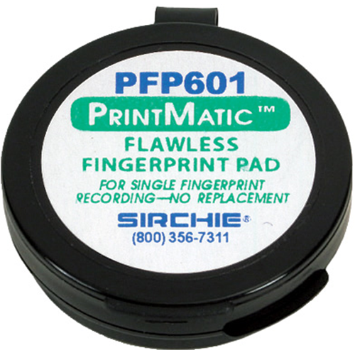 Sirchie PrintMatic Flawless Ink Pad, 1-5/8 diameter-Tactical Gear UK