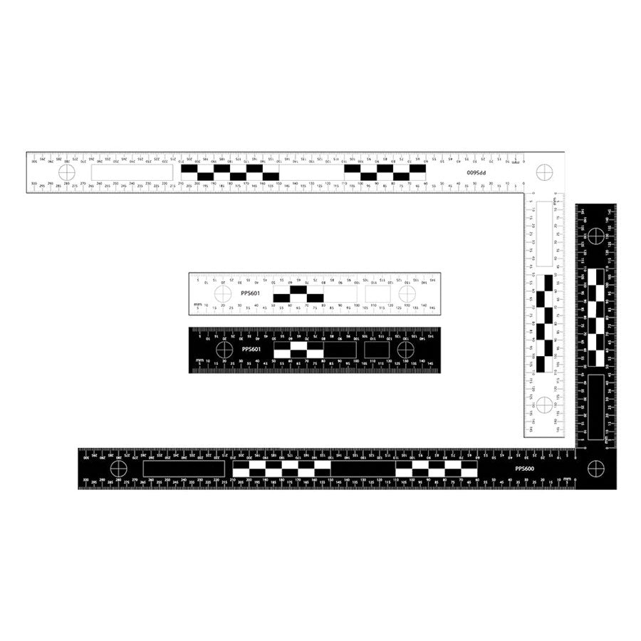 Sirchie Reversible Scales PPS600 and PPS601 Set of 2-Tactical Gear UK