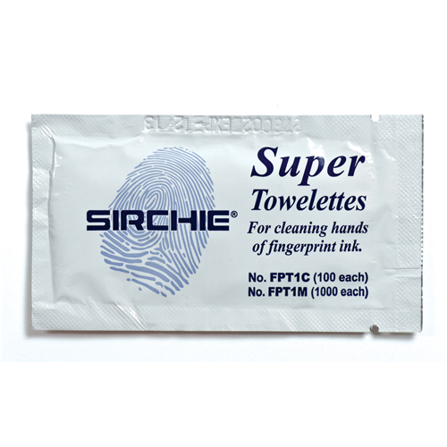 Sirchie Super Towelettes 100/box-Tactical Gear UK
