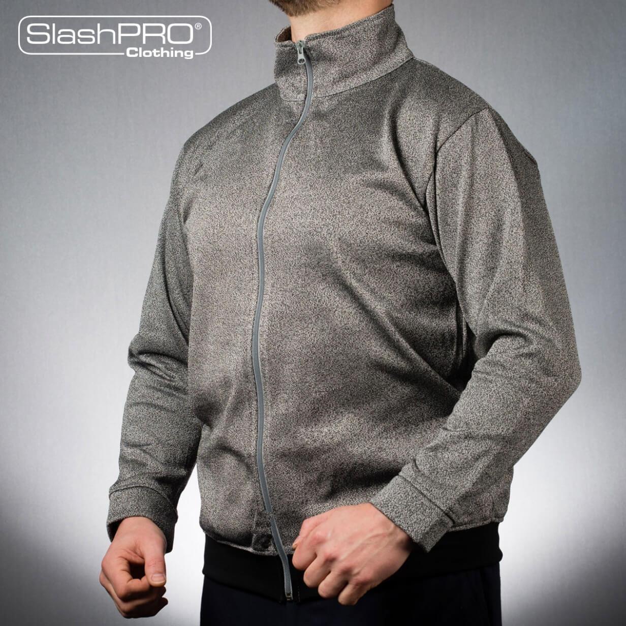 SlashPRO Slash Resistant Turtleneck Zipped Jacket-Tactical Gear UK