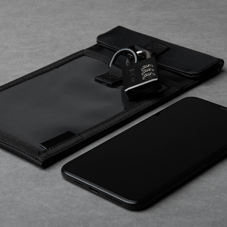 SLNT LOTO Locking Faraday Sleeve Weatherproof Nylon Black-Tactical Gear UK