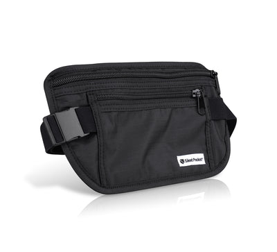 SLNT Money Belt Fanny Pack Black-Tactical Gear UK