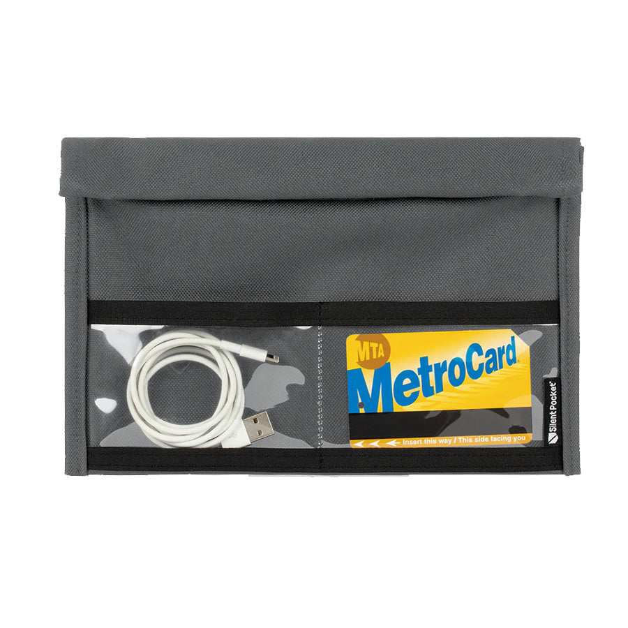 SLNT Utility Faraday Bags for Tablets and Multiple Devices Charcoal Grey-Tactical Gear UK