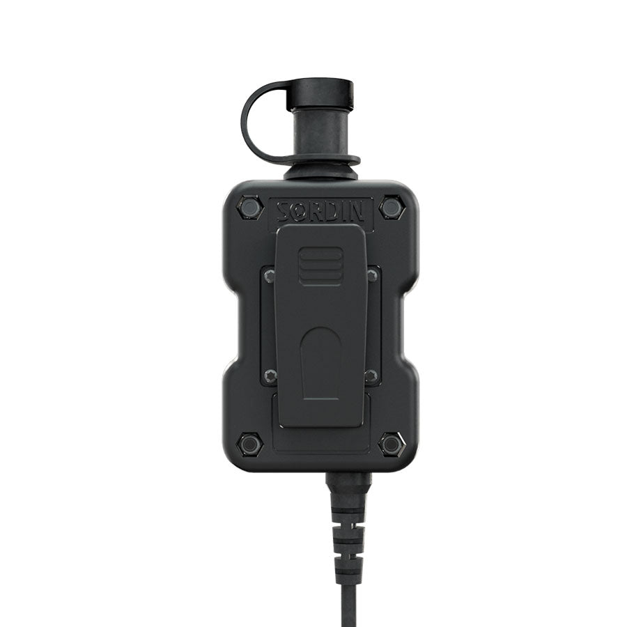 Sordin PTT single com splash proof-Tactical Gear UK