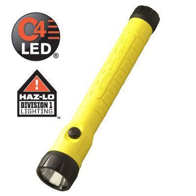 Streamlight Polystinger LED Haz-Lo Intrinsically Safe Yellow Rechargeable Flashlight-Tactical Gear UK