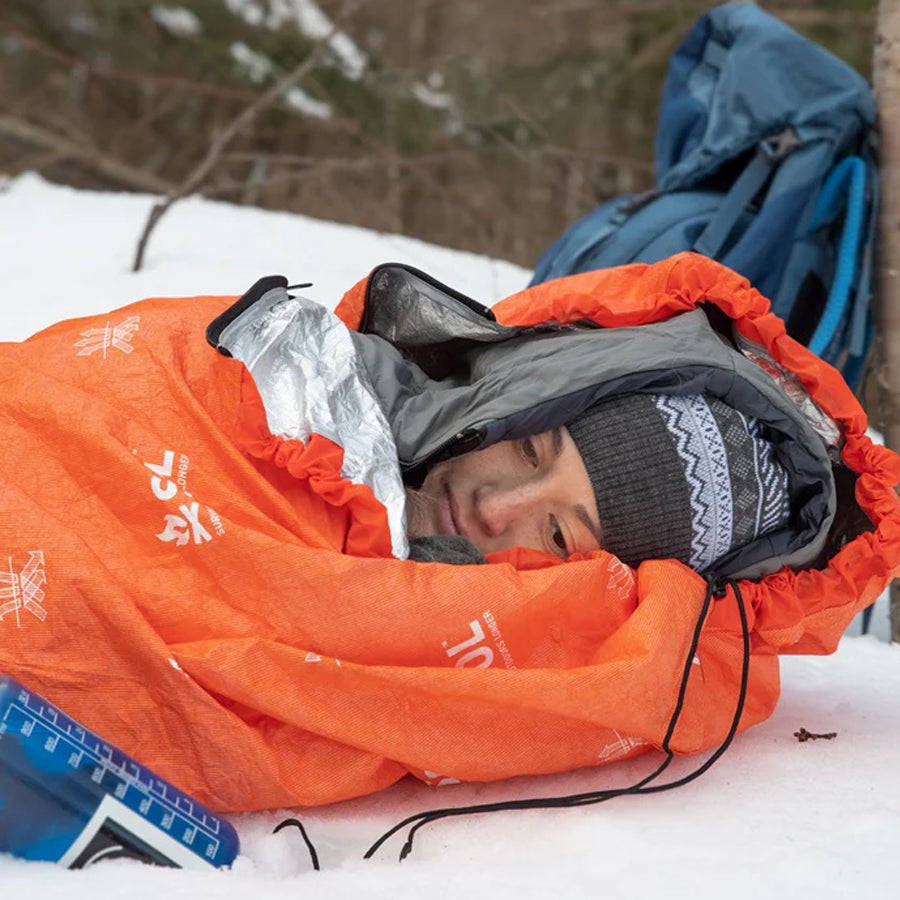 Survive Outdoors Longer SOL Escape™ Bivvy with Hood - Orange-Tactical Gear UK