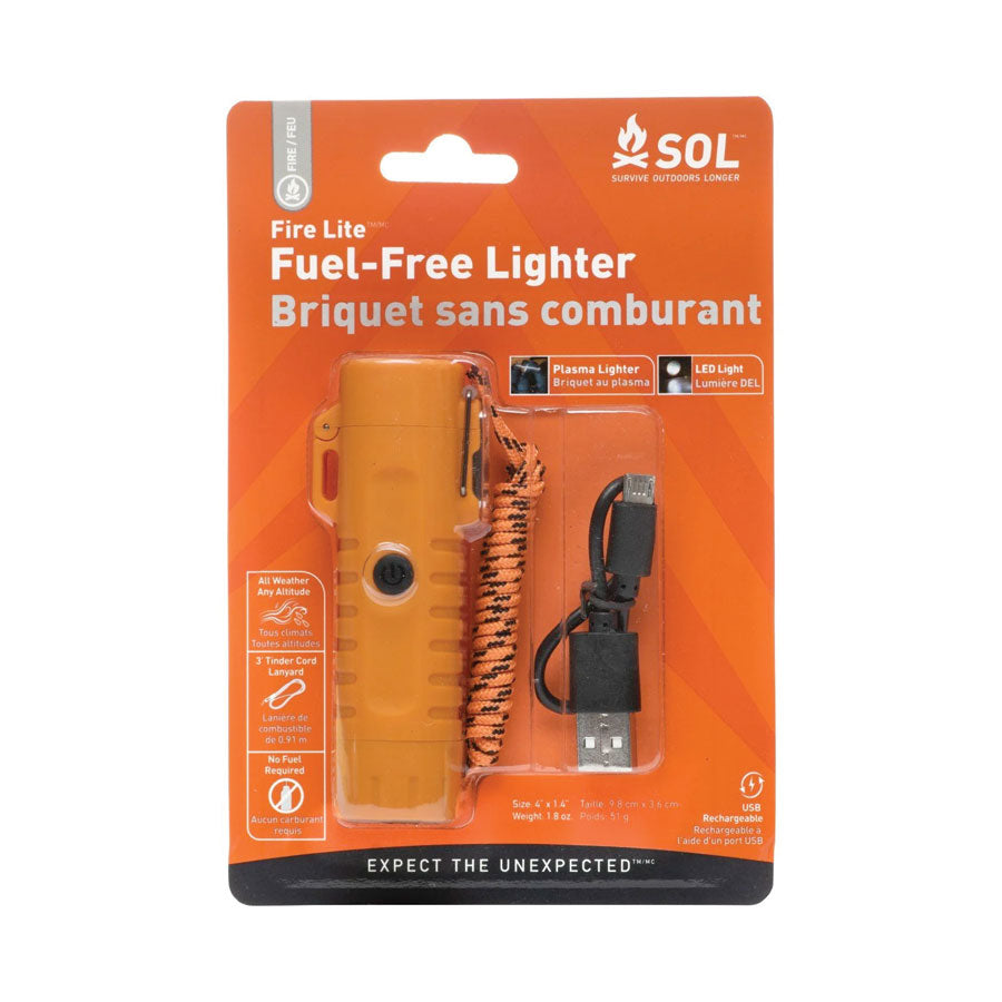Survive Outdoors Longer SOL Fire Lite Fuel-Free Lighter-Tactical Gear UK