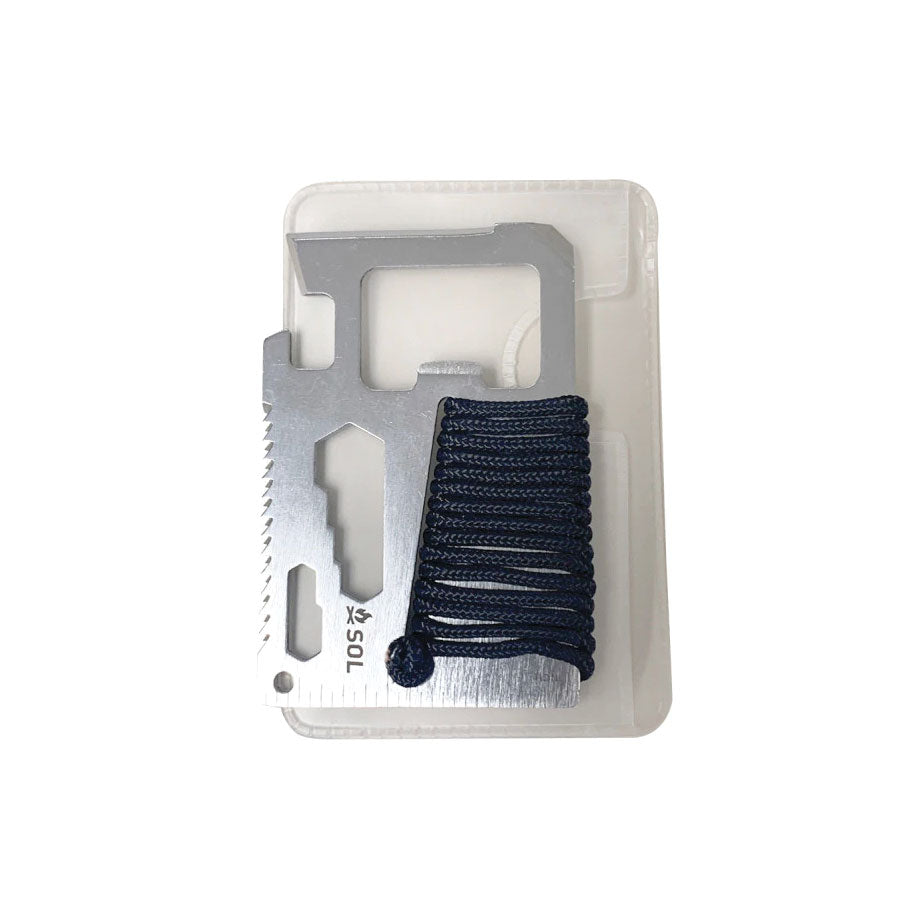 Survive Outdoors Longer SOL PackIt Survival Card Tool-Tactical Gear UK
