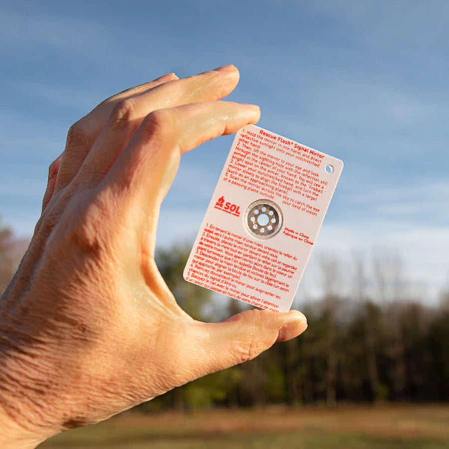 Survive Outdoors Longer SOL Rescue Flash Floating Mirror-Tactical Gear UK