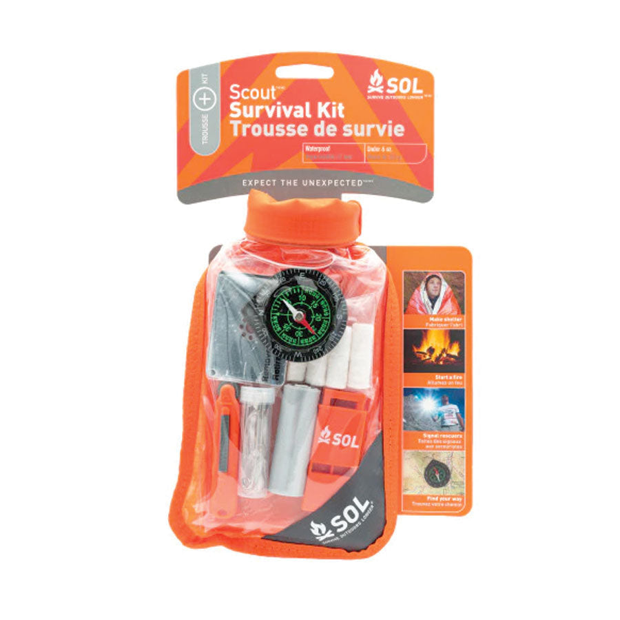 Survive Outdoors Longer SOL Scout Survival Kit-Tactical Gear UK