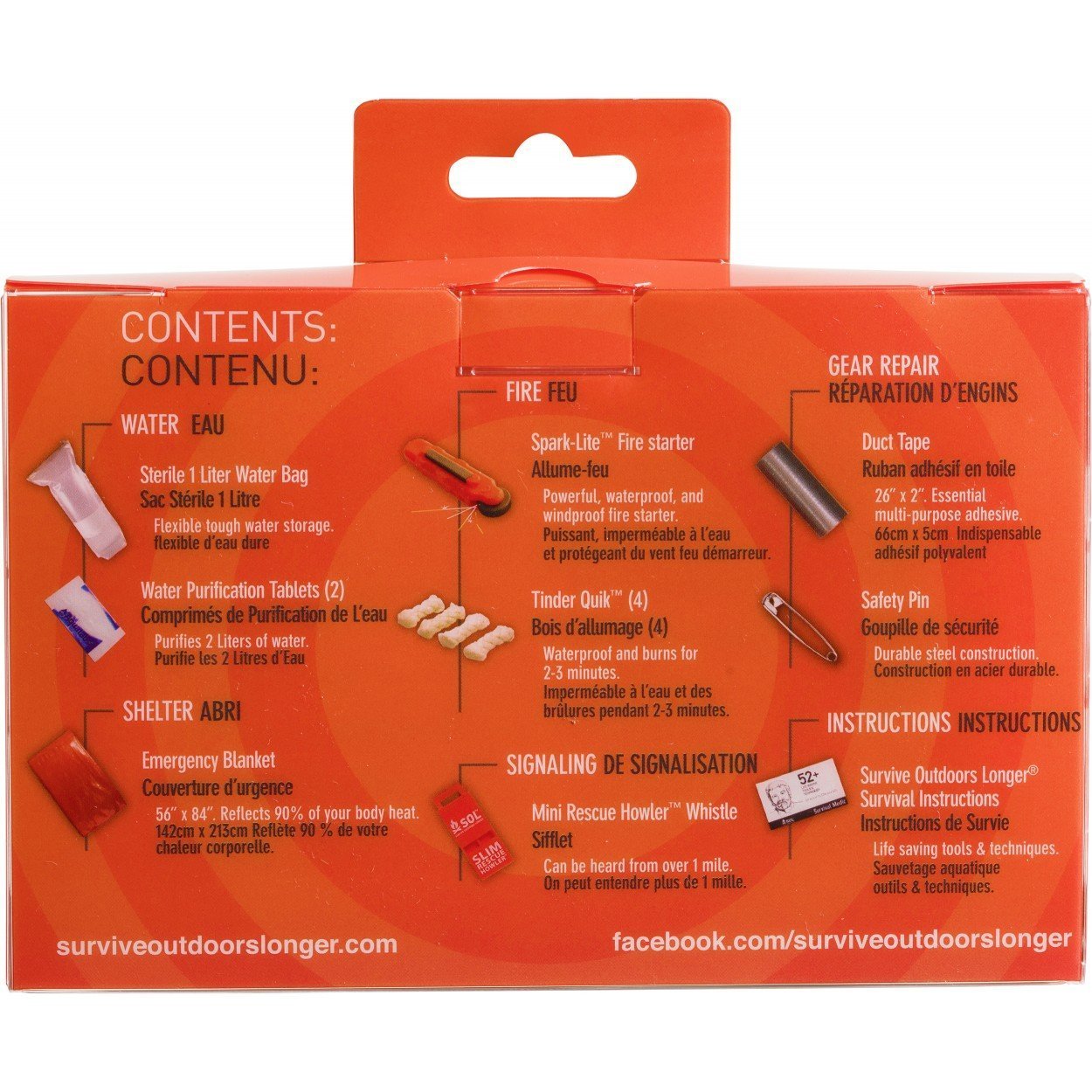 Survive Outdoors Longer SOL Traverse Survival Kit-Tactical Gear UK