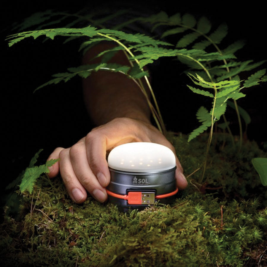 Survive Outdoors Longer SOL Venture 3000 Rechargeable LED Camping Light with Power Bank-Tactical Gear UK