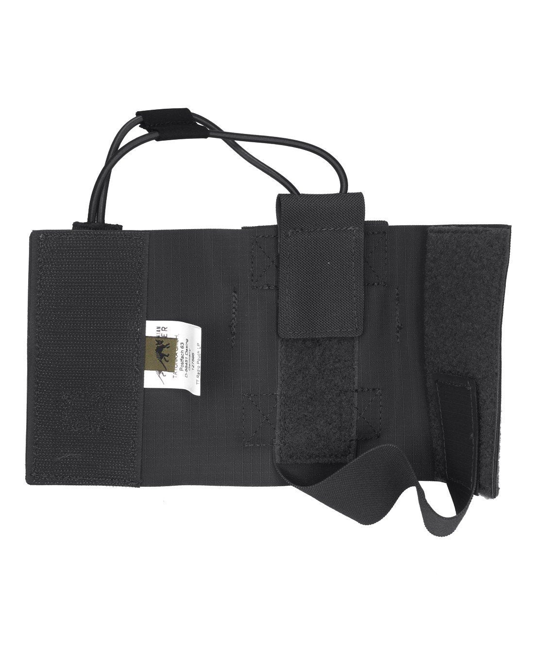 Tasmanian Tiger Radio Pouch LP Black-Tactical Gear UK