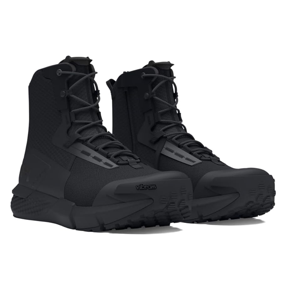 Under Armour Charged Valsetz Zip Boot Black/Jet Gray-Tactical Gear UK