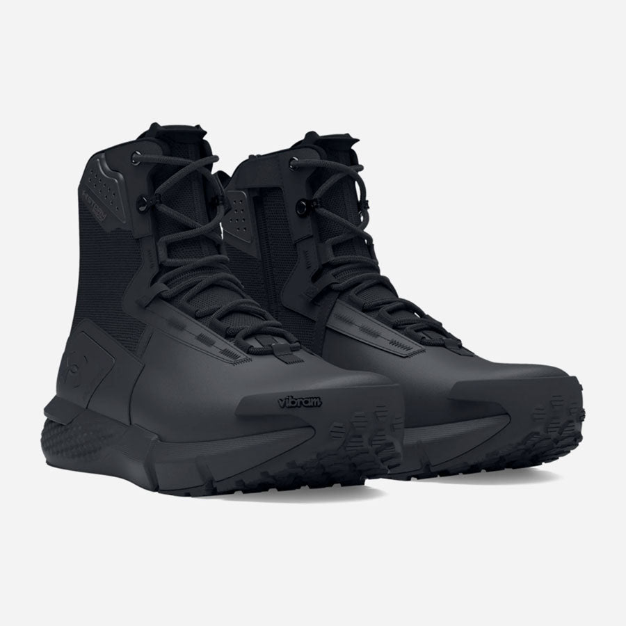 Under Armour Men's Valsetz Waterproof Zip Tactical Boots Black-Tactical Gear UK