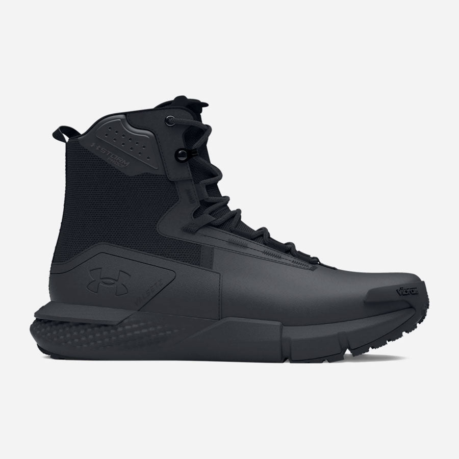 Under Armour Men's Valsetz Waterproof Zip Tactical Boots Black-Tactical Gear UK