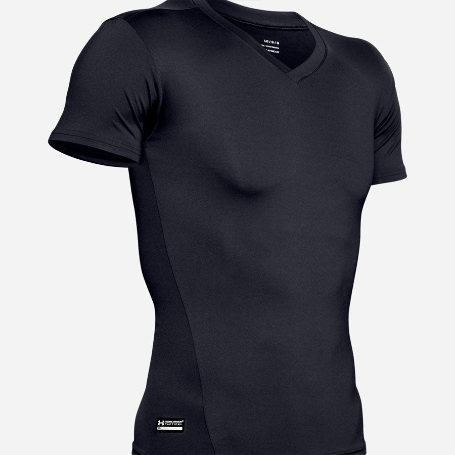 Under Armour Tactical Heatgear Compression V-Neck Tee-Tactical Gear UK