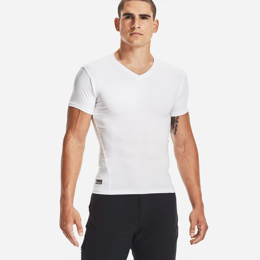 Under Armour Tactical Heatgear Compression V-Neck Tee-Tactical Gear UK