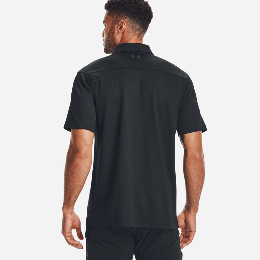 Under Armour Tactical Performance Polo 2.0 Black-Tactical Gear UK