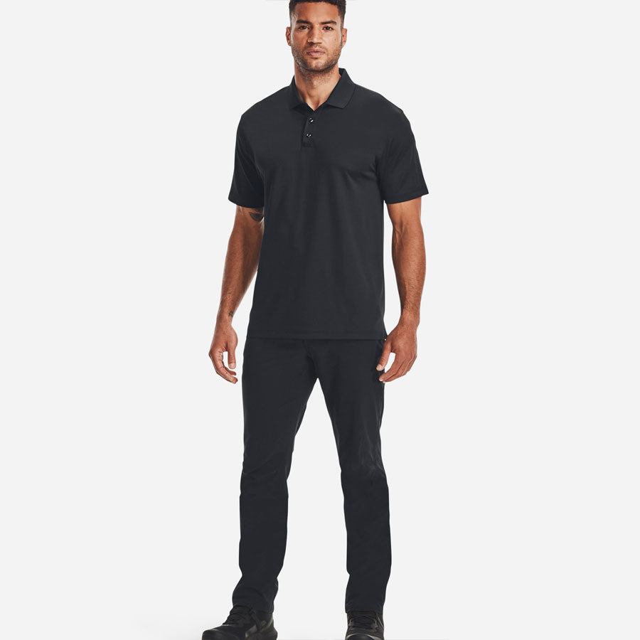 Under Armour Tactical Performance Polo 2.0 Black-Tactical Gear UK