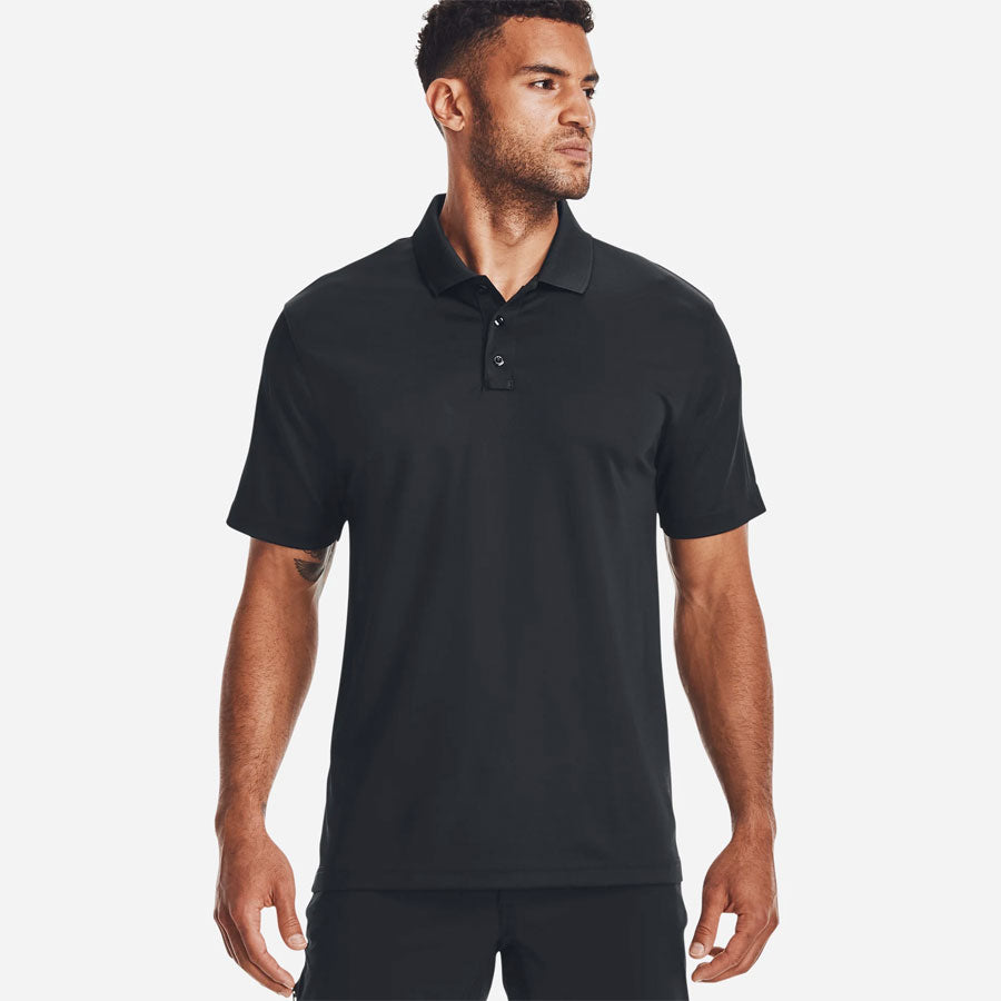 Under Armour Tactical Performance Polo 2.0 Black-Tactical Gear UK