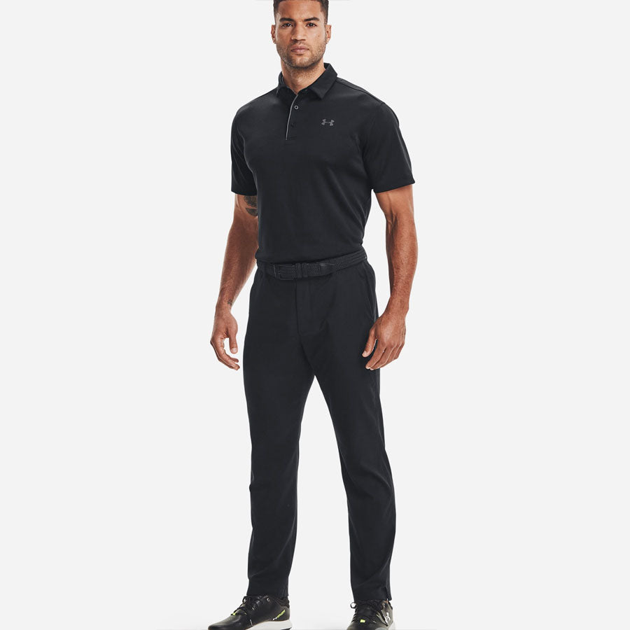 Under Armour Tech Polo Shirt Black-Tactical Gear UK
