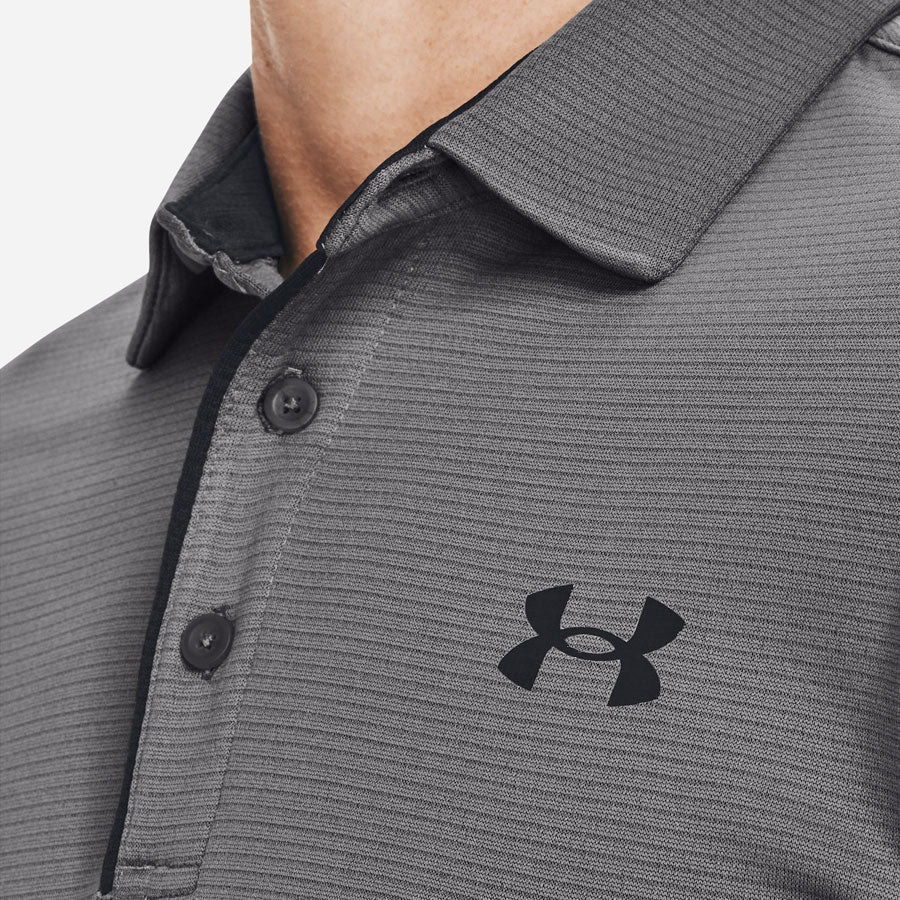 Under Armour Tech Polo Shirt Graphite-Tactical Gear UK