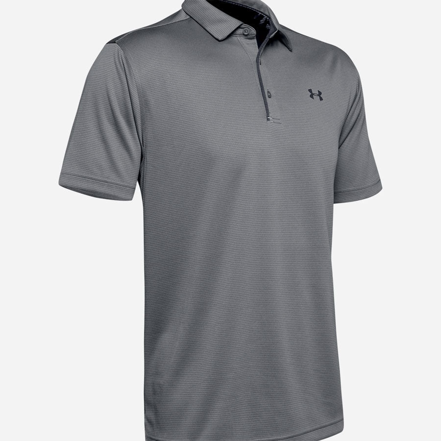 Under Armour Tech Polo Shirt Graphite-Tactical Gear UK