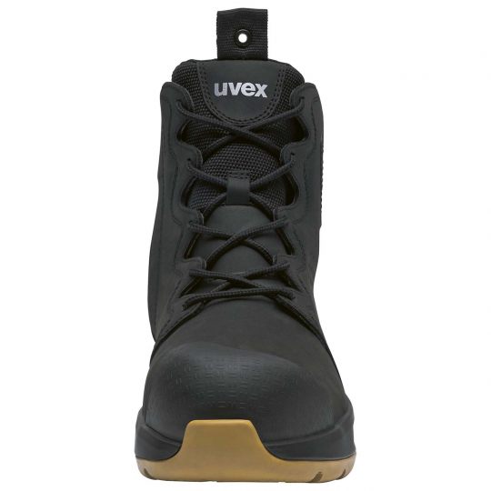 UVEX 3 X-Flow Side-Zip Work Boot Black/Tan-Tactical Gear UK