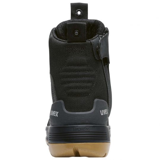UVEX 3 X-Flow Side-Zip Work Boot Black/Tan-Tactical Gear UK