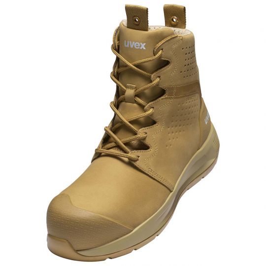 UVEX 3 X-Flow Tan Work Boot Wheat-Tactical Gear UK