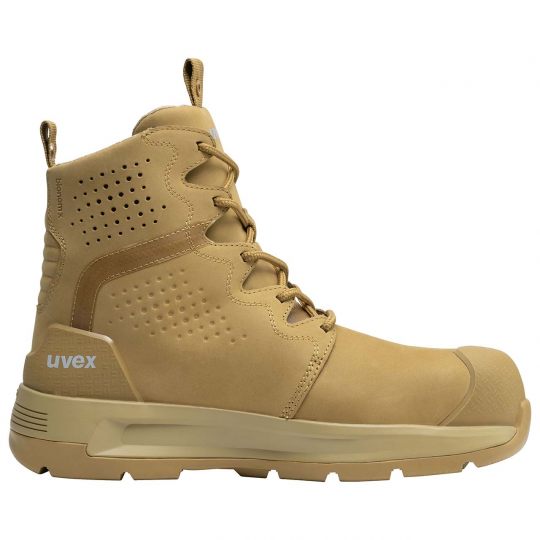 UVEX 3 X-Flow Tan Work Boot Wheat-Tactical Gear UK
