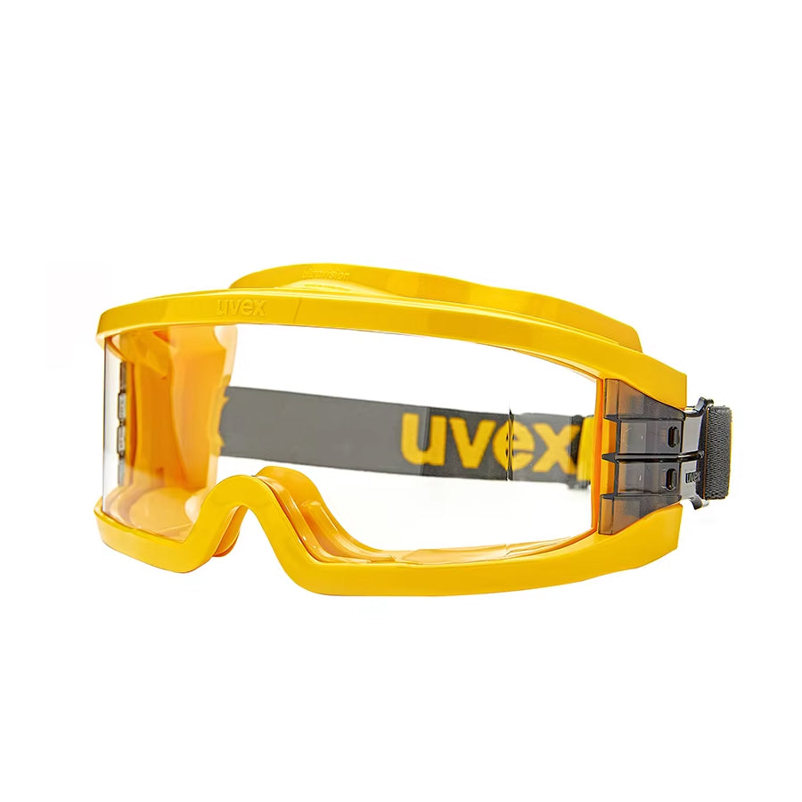 UVEX Goggles Ultravision Clear Lens Gas Tight - Yellow-Tactical Gear UK