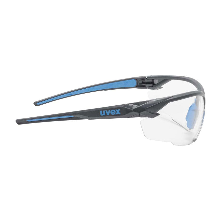 UVEX SuXXeed Safety Glasses Clear Lens with Guard-Tactical Gear UK