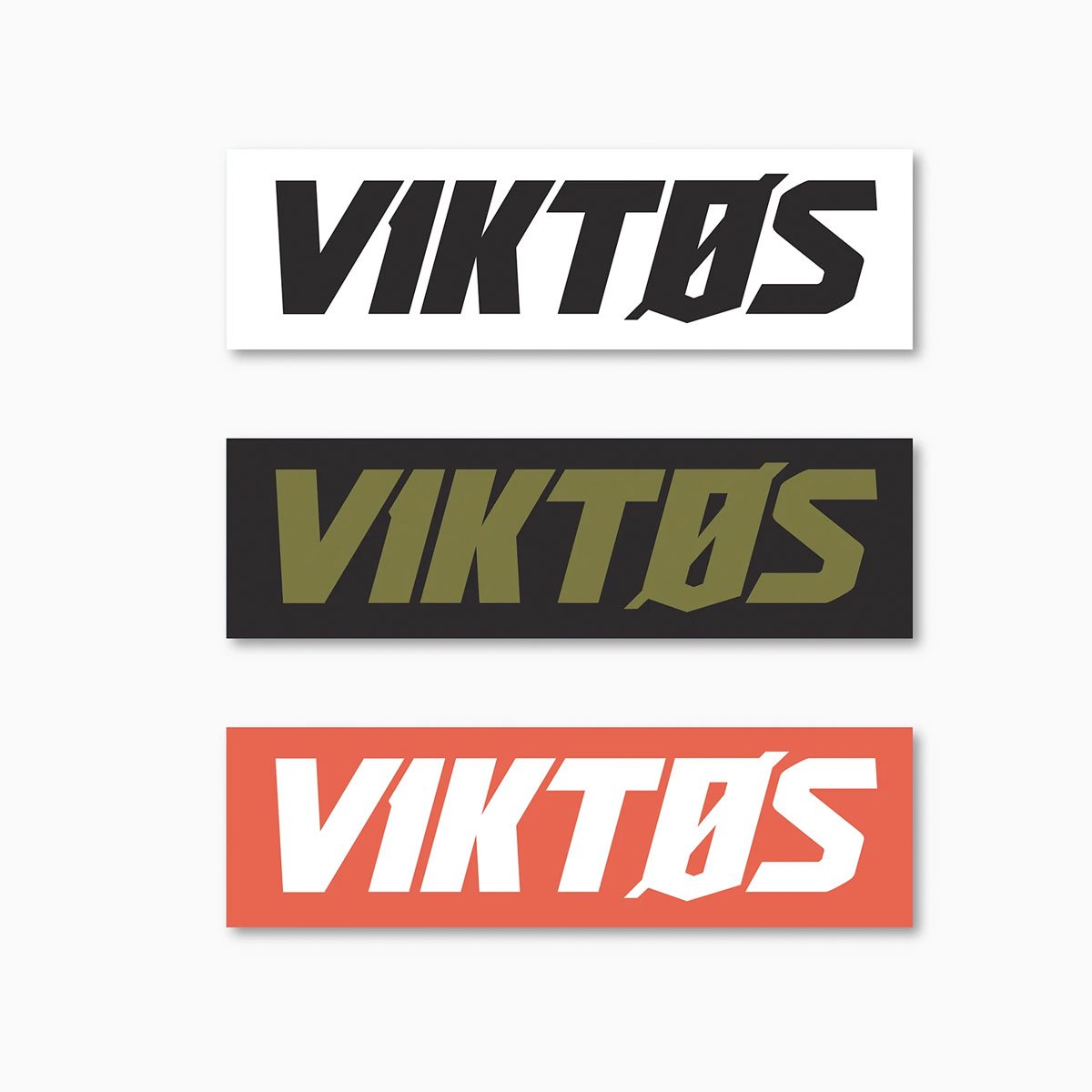 VIKTOS 4 Inches VIKTOS Sticker 3 Pack Multi Colours-Tactical Gear UK