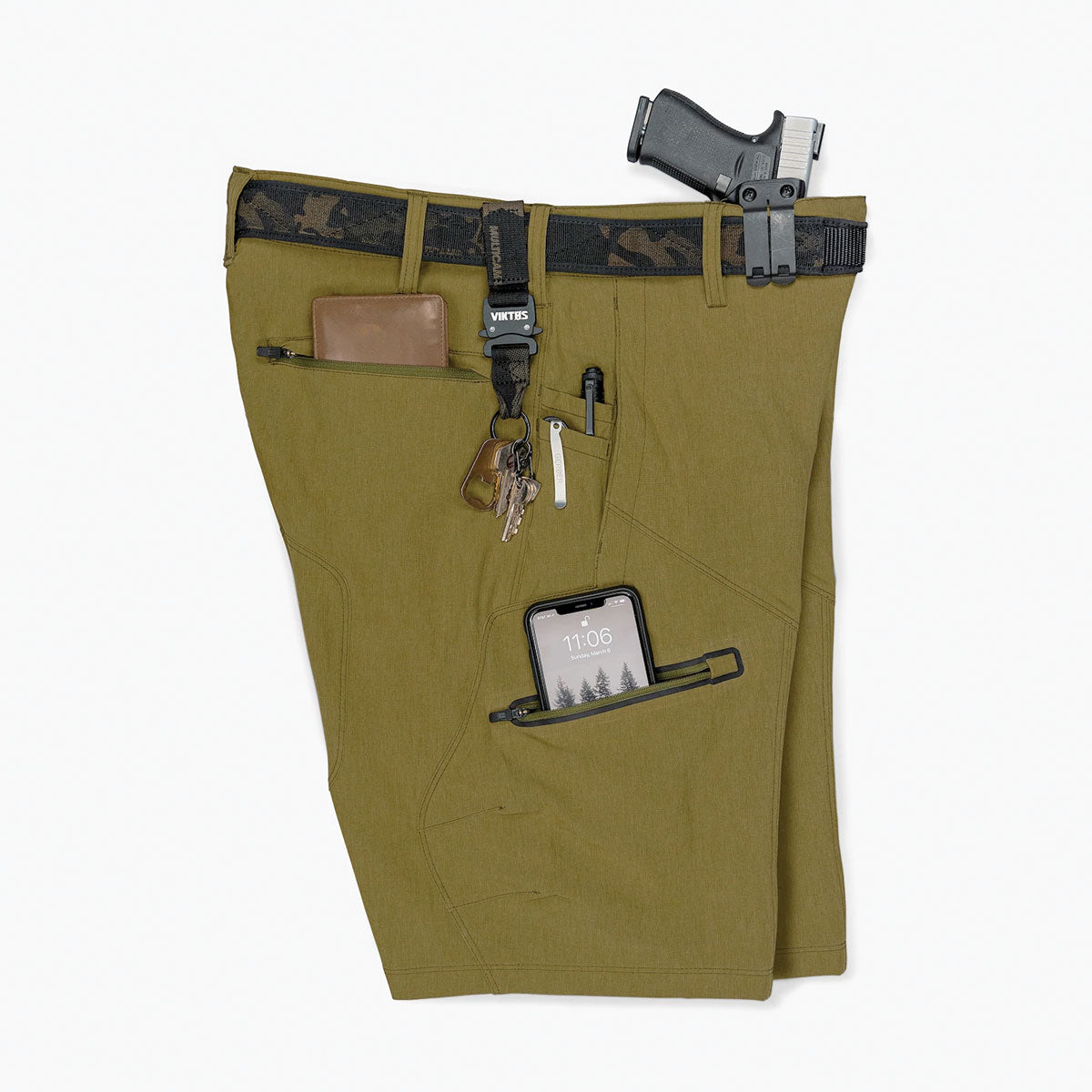 VIKTOS Kadre XP Shorts Black-Tactical Gear UK